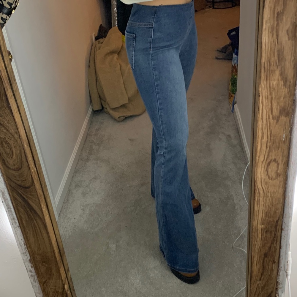 Free People flare jeans